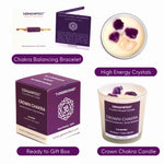 Crown Chakra Healing Candle