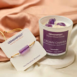 Crown Chakra Healing Candle