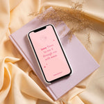 Love Flows to Me and Through Me with Ease – iPhone Wallpaper