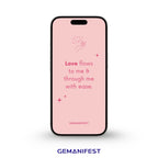 Love Flows  Android Wallpaper Image2