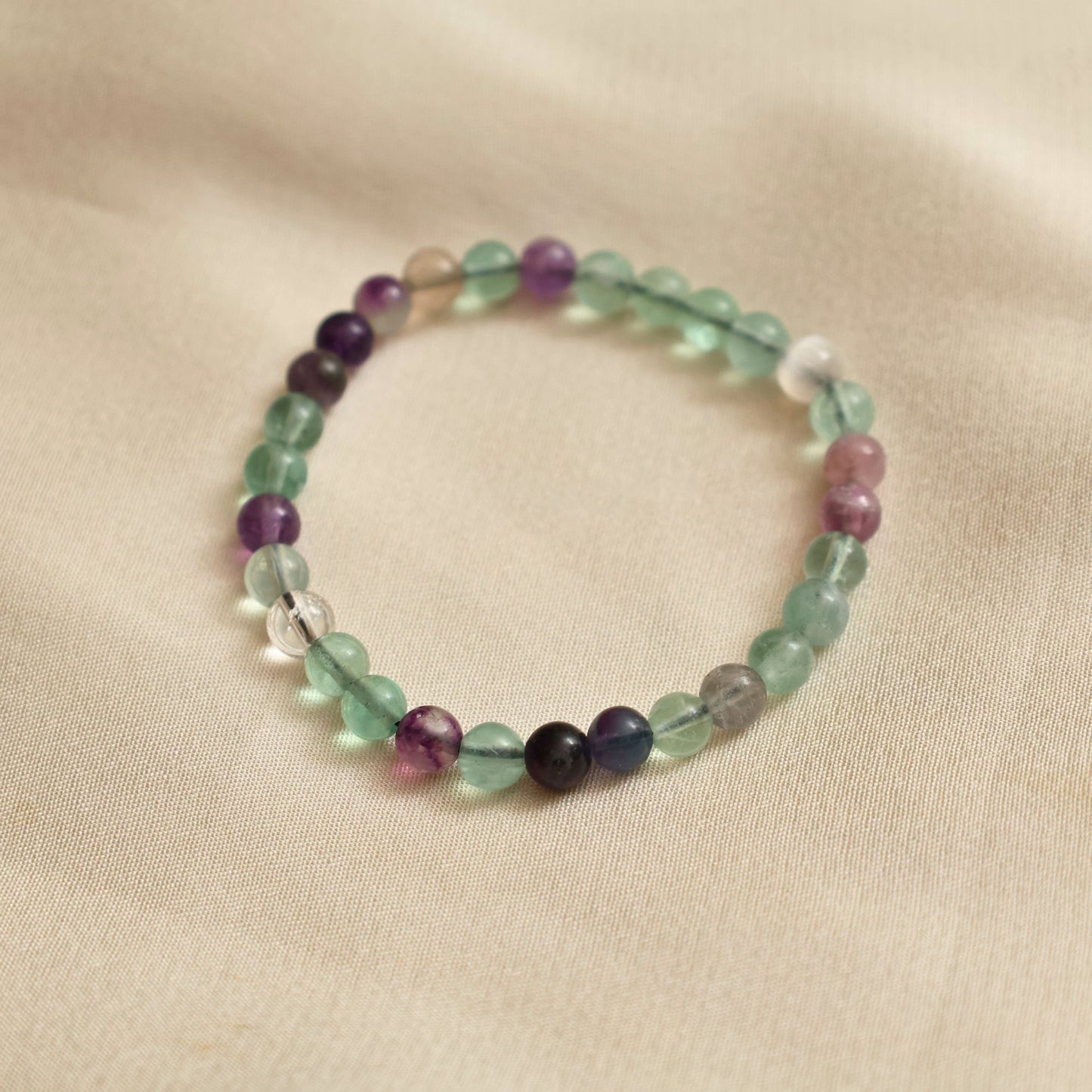 Fluorite Manifestation Bracelet