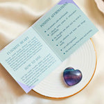 Fluorite Heart Gift Set