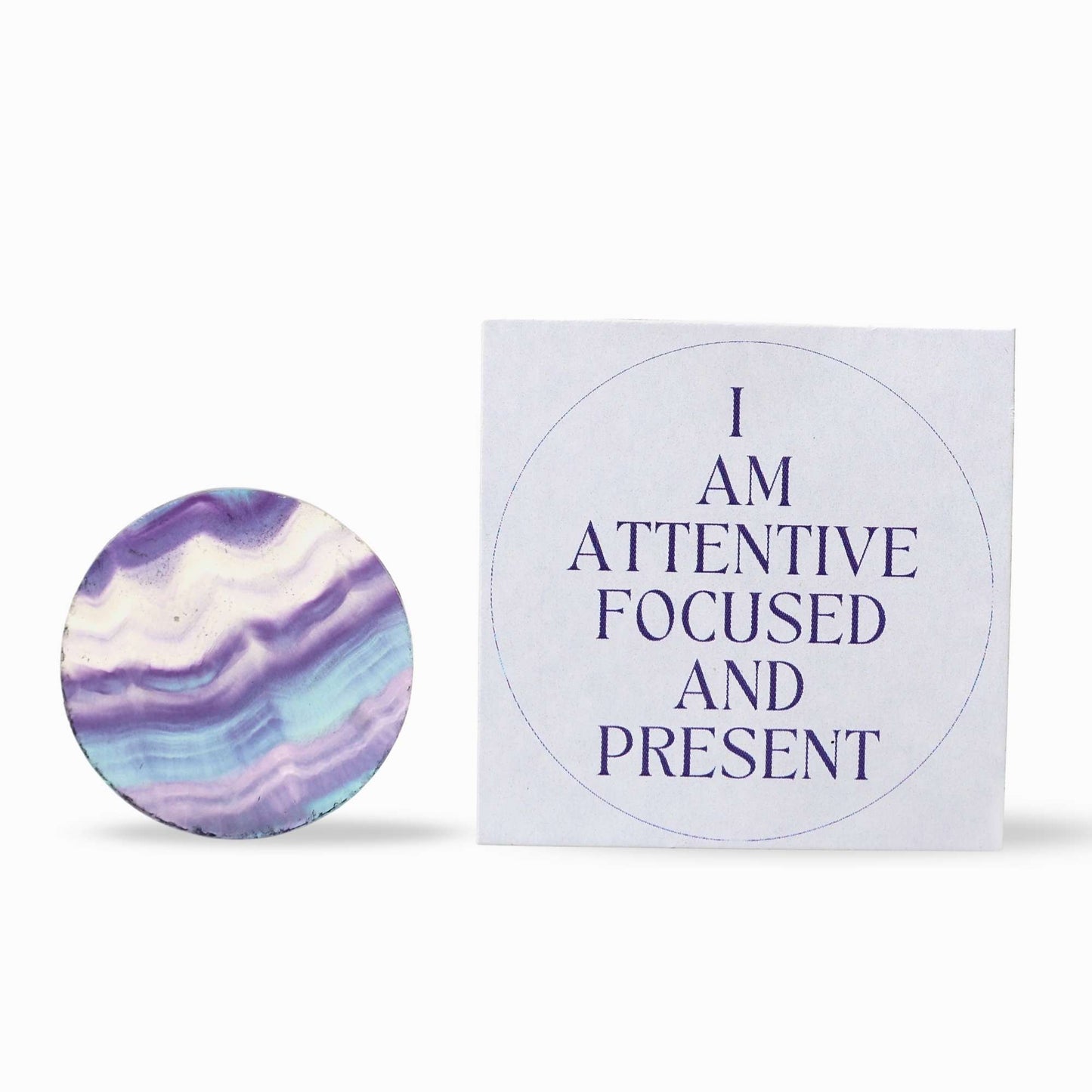 Fluorite Coin | Your Mental Clarity Booster