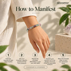 Fluorite Manifestation Bracelet for Focus & Clarity