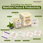Focus Manifestation Candle for Clarity & Concentration