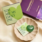 Green Aventurine Heart Gift Set