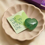 Green Aventurine Heart Gift Set