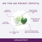 Green Aventurine Heart Gift Set