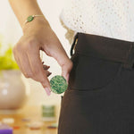 Green Aventurine Coin | Catalyst for Growth and Prosperity