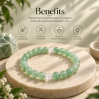 Green Aventurine Bracelet for Career Growth & Luck