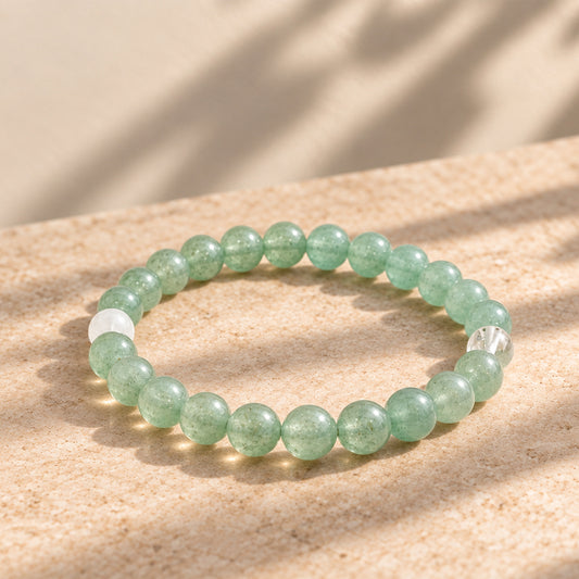 Green Aventurine Bracelet for Career Growth & Luck