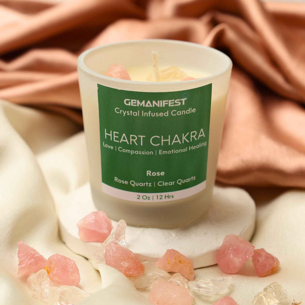 Heart Chakra Candle – Open Your Heart & Strengthen Bonds
