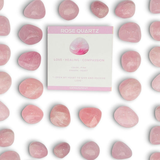 Rose Quartz | Tumbled Stone