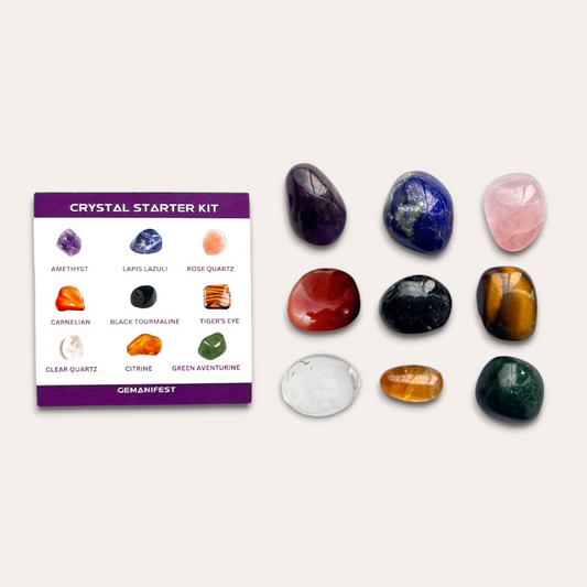 Crystal Starter Kit | 9 Powerful crystals for Beginners