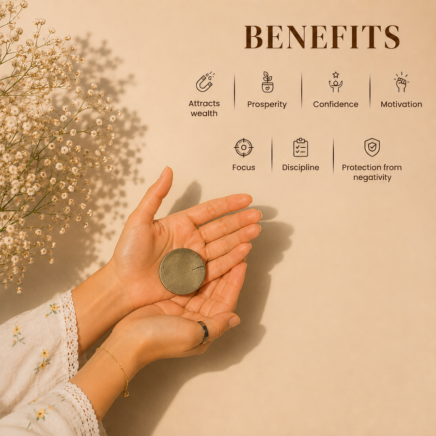 Wealth & Confidence Booster – Pyrite Coin