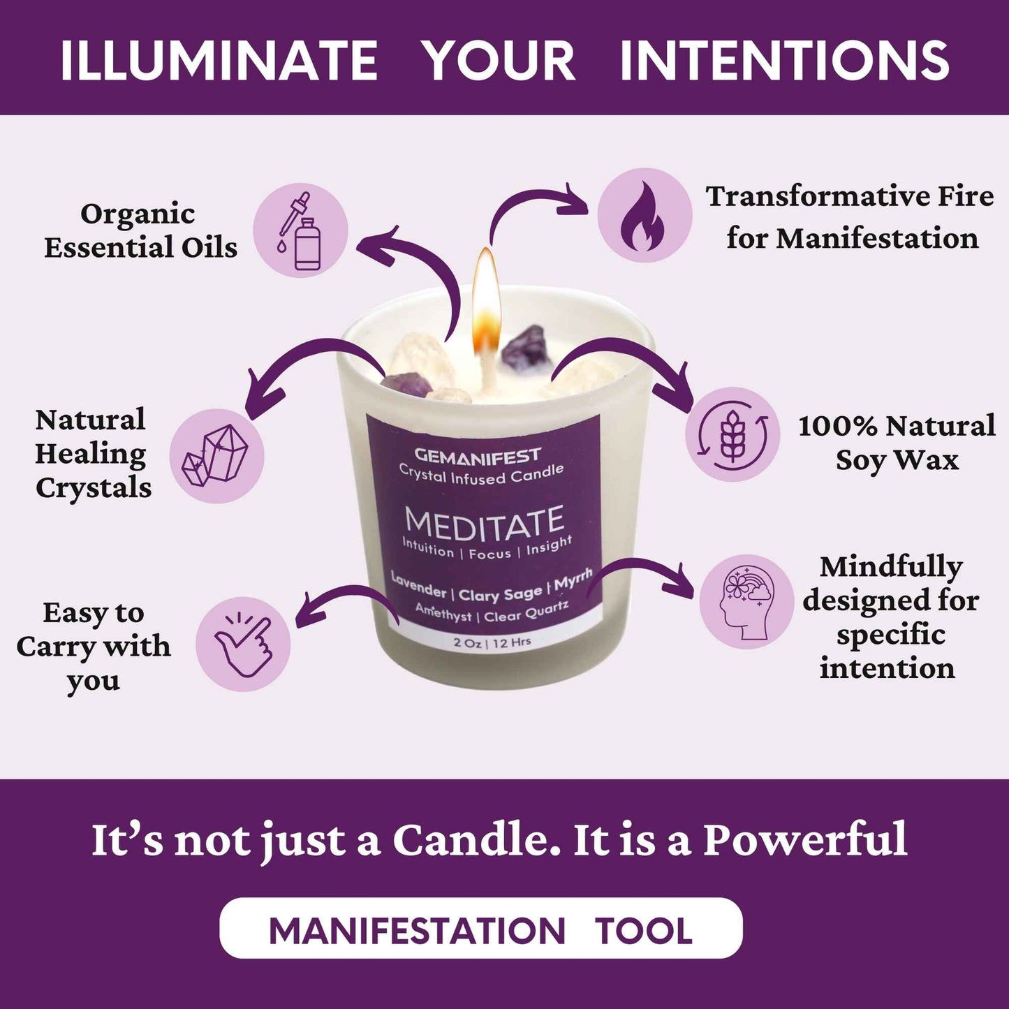 New Beginnings Manifestation Candle