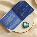 Labradorite Heart Gift Set