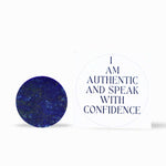 Lapis Lazuli Coin | Speak Your Truth with Confidence