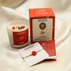 Leo Zodiac Manifestation Candle with full kit set for courage and creativity.
