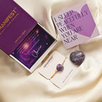 Lepidolite Heart  Image1