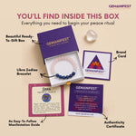 Libra Zodiac Bracelet for Harmony, Love & Inner Peace