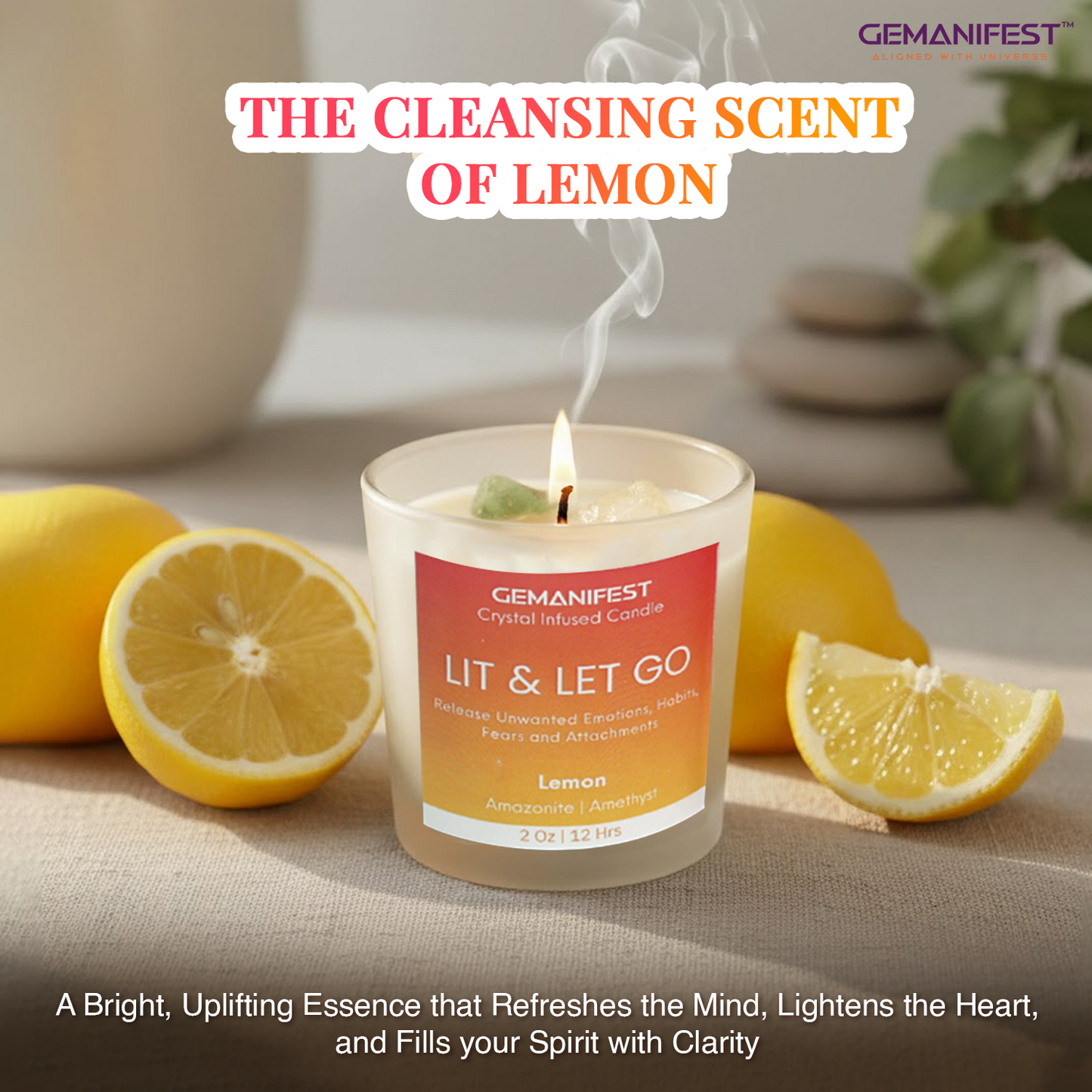 Lit & Let Go Candle – Reset, Release, and Renew Your Energy