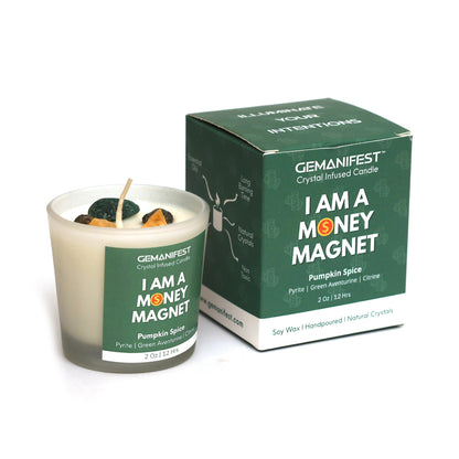 I am a Money Magnet Manifestation Candle