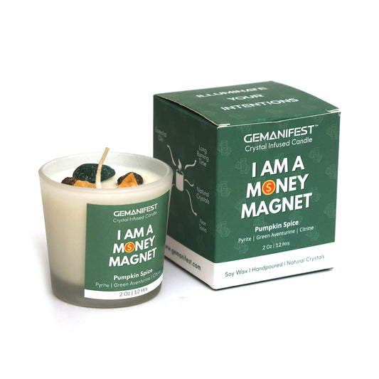 I am a Money Magnet Manifestation Candle