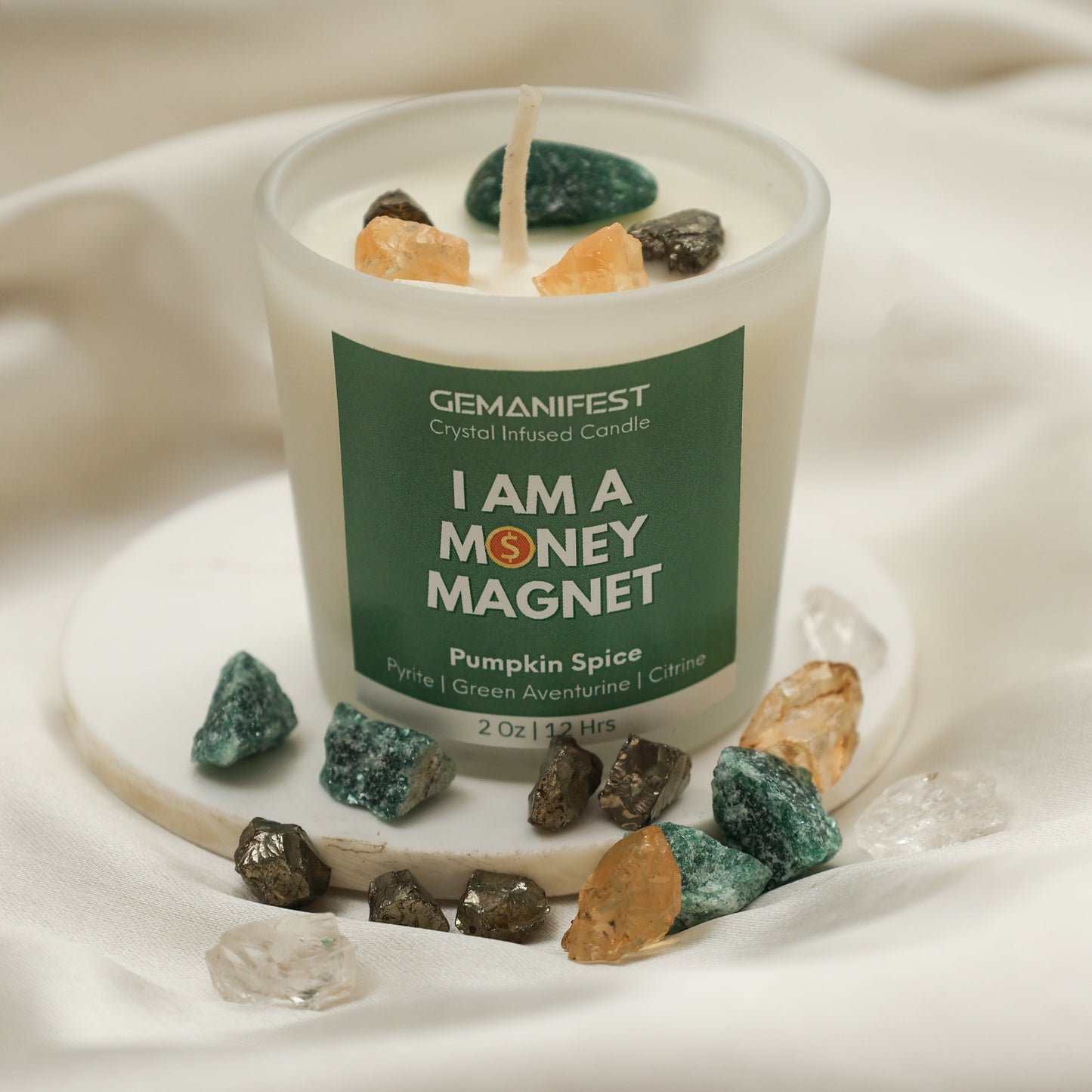 I am a Money Magnet Manifestation Candle