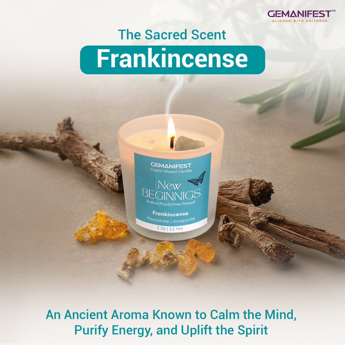 Essential Oil that calm and purify and uplift your energy