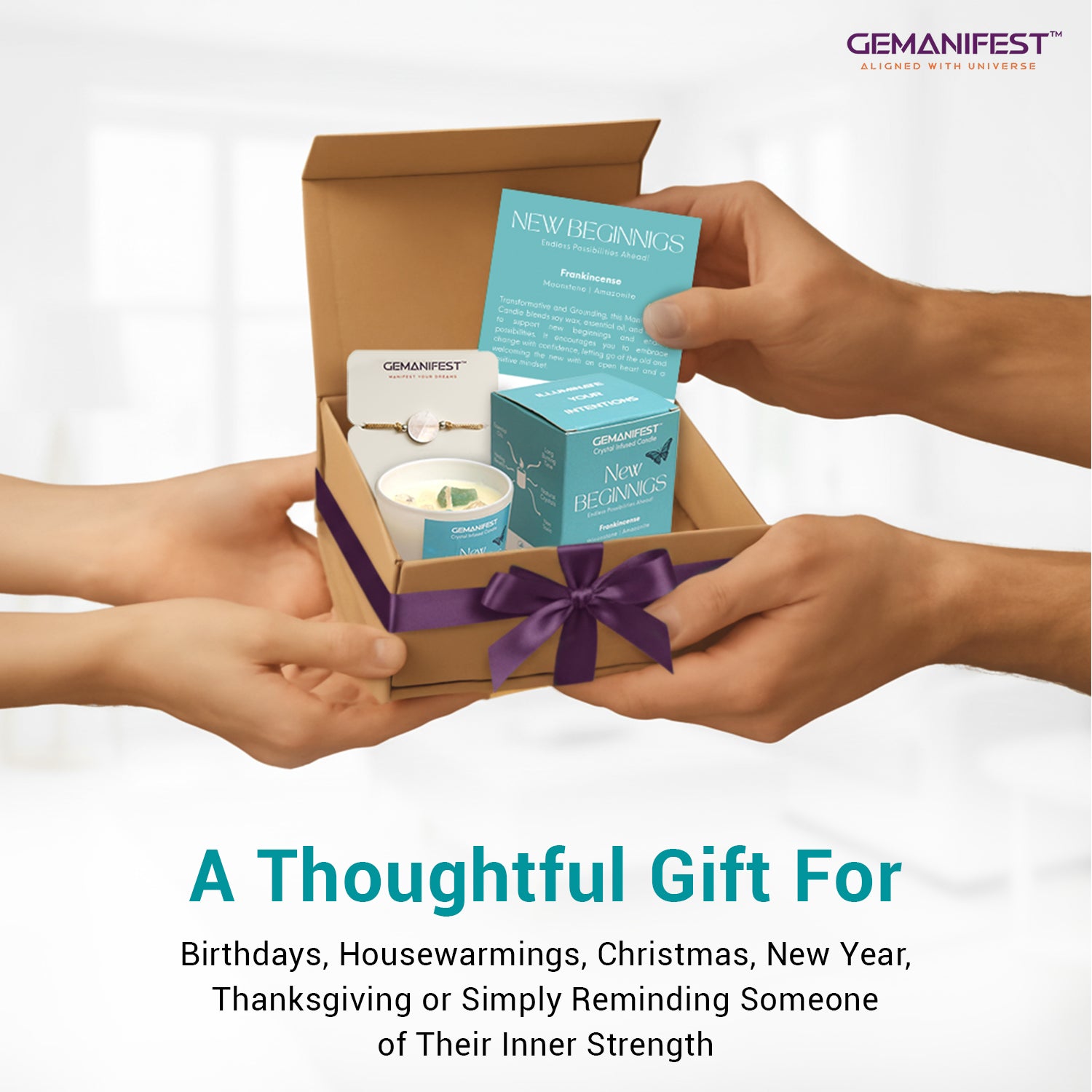 New Beginnings Manifestation Candle – Renewal & Fresh Starts