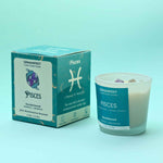 Pisces Zodiac Manifestation Candle