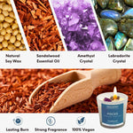 Pisces Zodiac Manifestation Candle