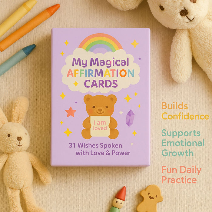 Kids’ Affirmation Cards for Confidence & Gratitude