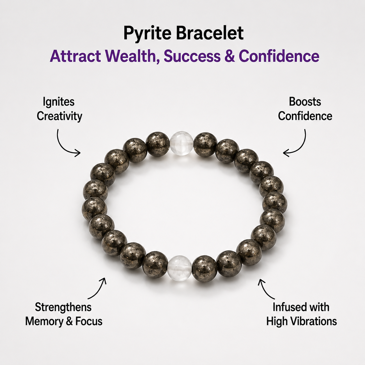Manifest Wealth, Prosperity & Financial Success – Pyrite Prosperity Pair