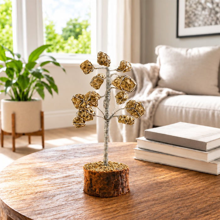 Pyrite Crystal Tree for Wealth, Abundance & Protection