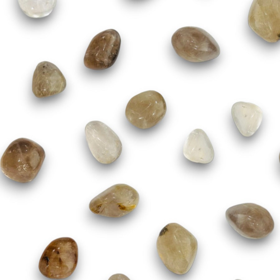 Rutilated Quartz Tumble 2