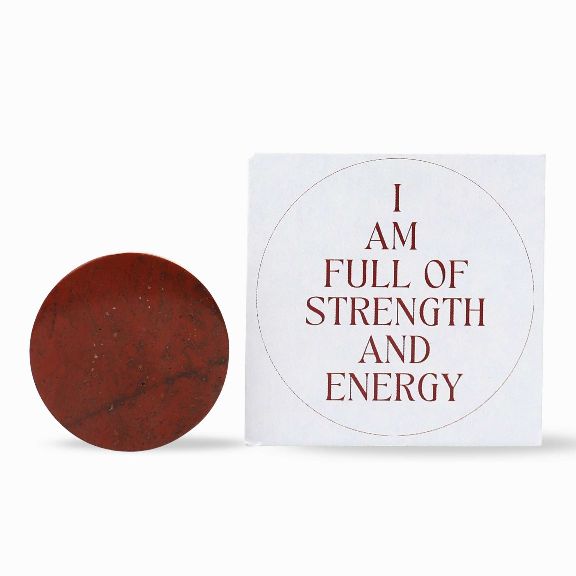 Red Jasper Coin | Your Personal Cheerleader