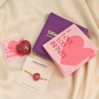 Rhodonite Heart Gift Set 1
