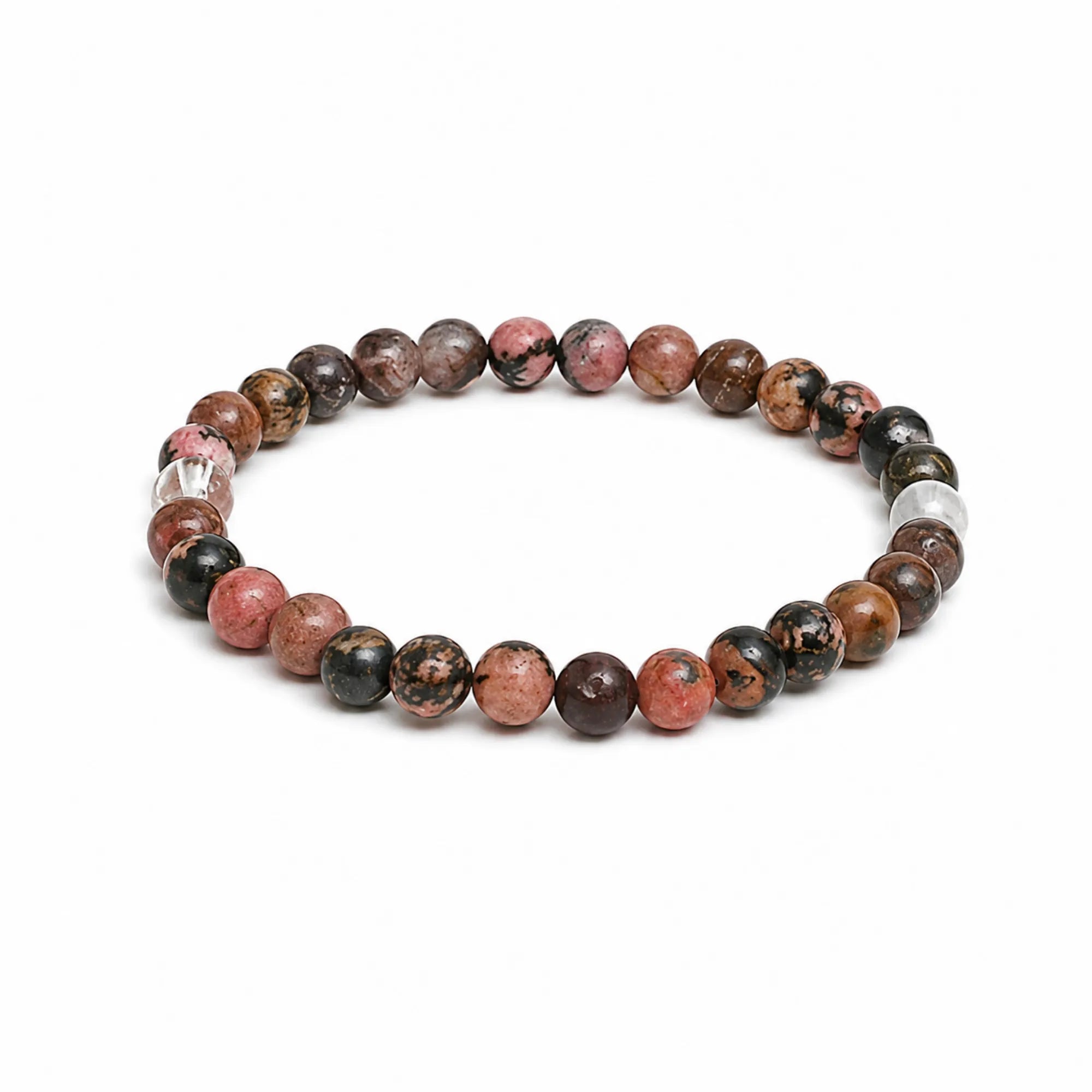 Rhodonite Bracelet for Love, Healing & Forgiveness