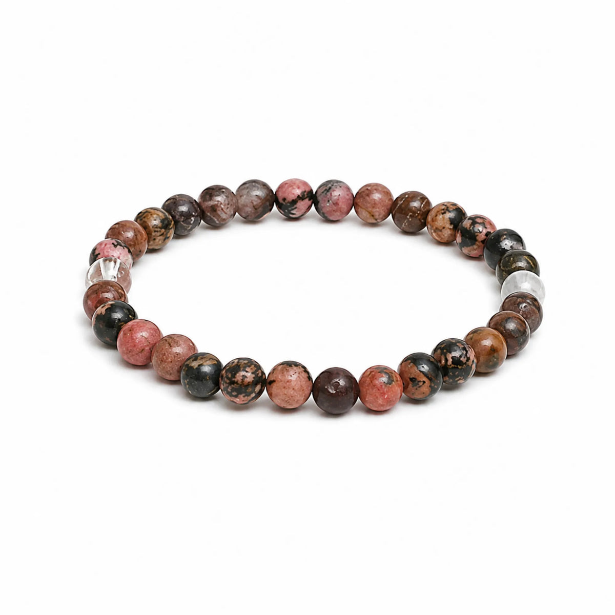 Rhodonite Bracelet for Love, Healing & Forgiveness