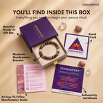Rhodonite Bracelet for Love, Healing & Forgiveness