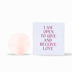 Rose Quartz Coin | Unconditional Love Connection