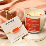 Sacral Chakra Healing Candle