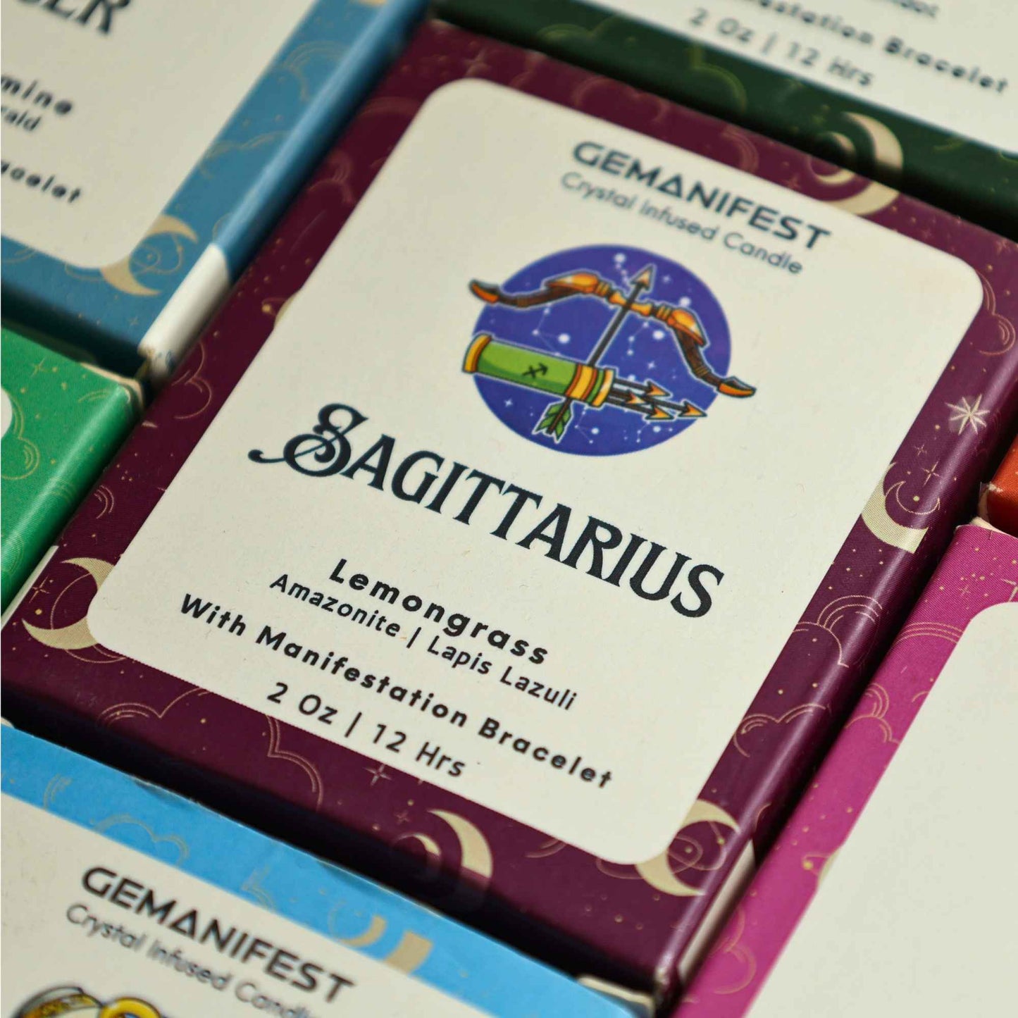 Sagittarius Zodiac Manifestation Candle