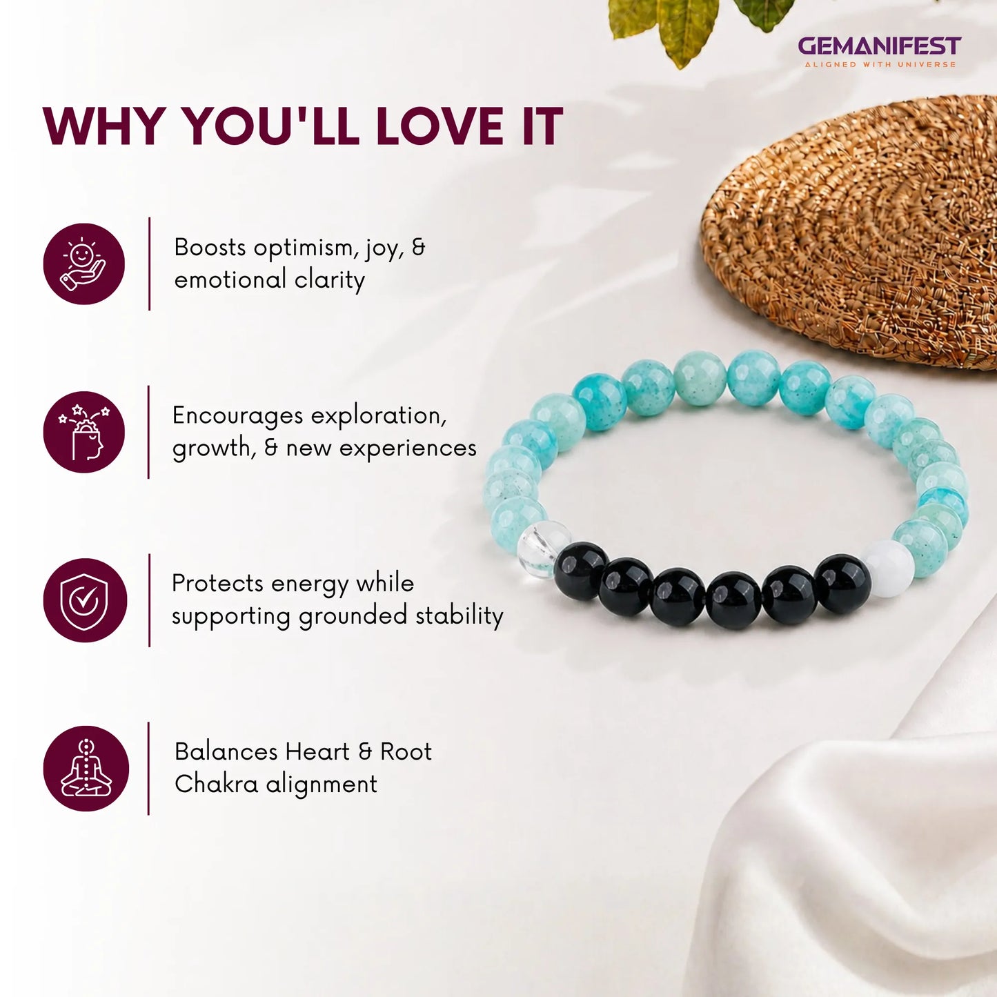 Sagittarius Zodiac Bracelet for Freedom, Optimism & Balance