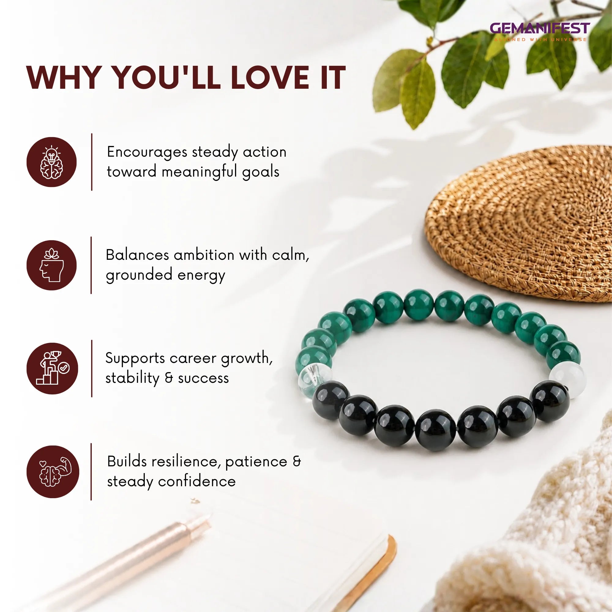 Scorpio Zodiac Bracelet for Protection, Balance & Growth