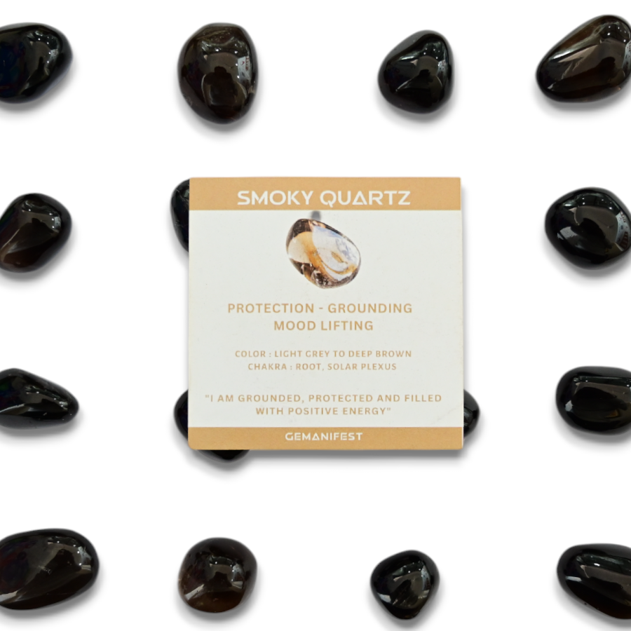 Smoky Quartz tumble 2