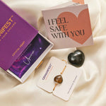 Smoky Quartz Heart Gift Set