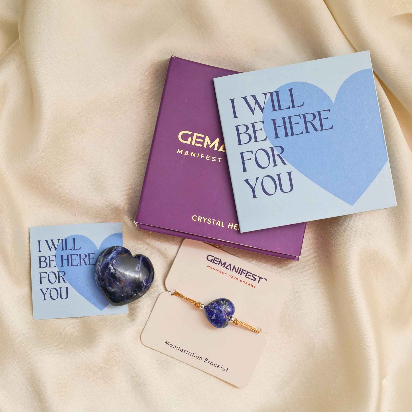 Heart Bracelet Message Card